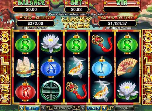 Lucky Tiger Slot Machine