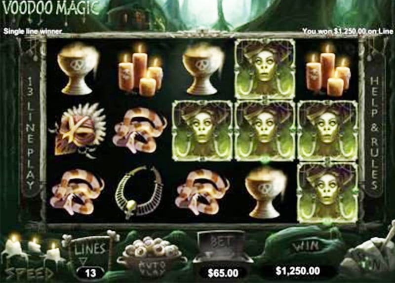 Voodoo Magic Slot Machine